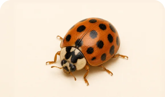 Lady beetle macro
