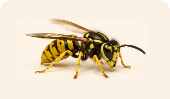 Yellowjacket wasp